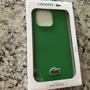 iPhone 14 ProMax Lacoste case